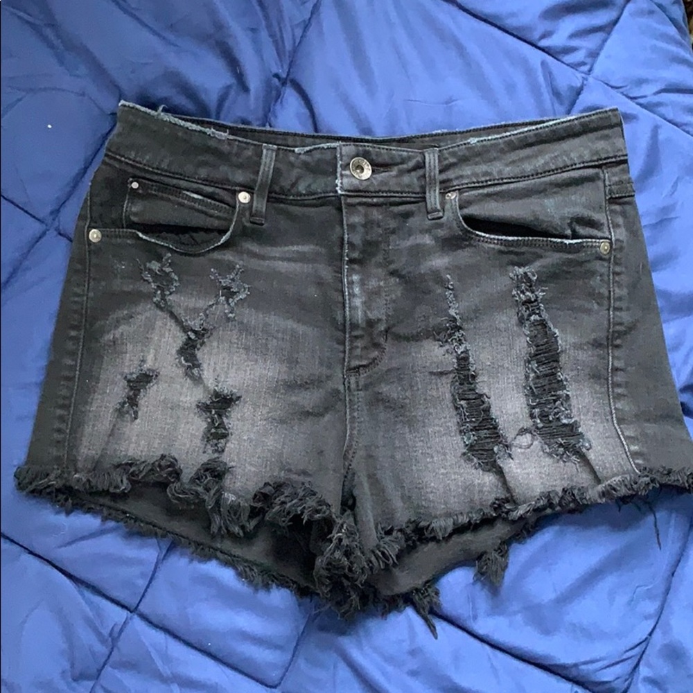 Guess Denim Distressed Shorts Size 29